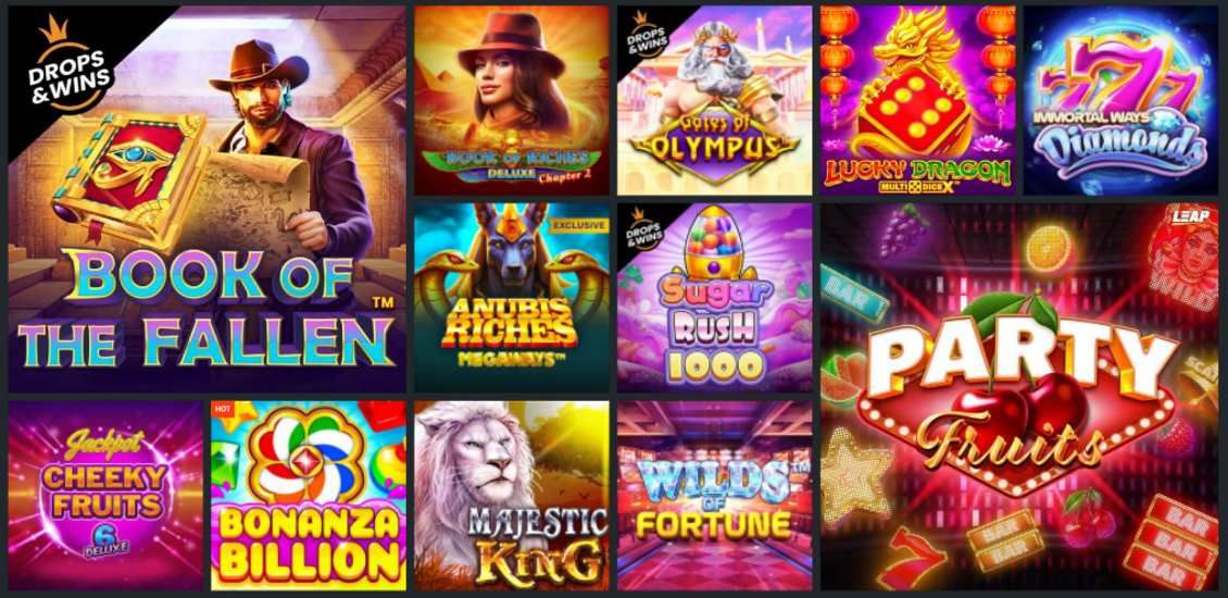 AbeBet casino slot kütüphanesi